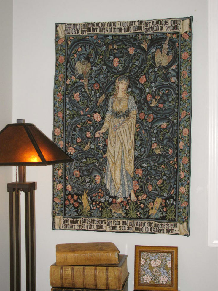 Flora tapestry by William Morris