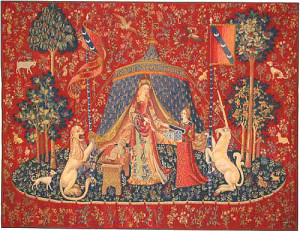 The Lady with the Unicorn - history of tapestries