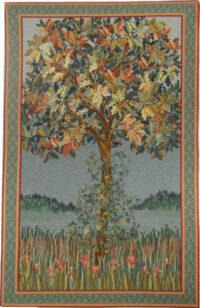A Tree of Life tapestry - contemporary Belgian wall tapestries