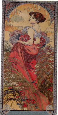 Summer - Mucha tapestry - The Seasons tapestries