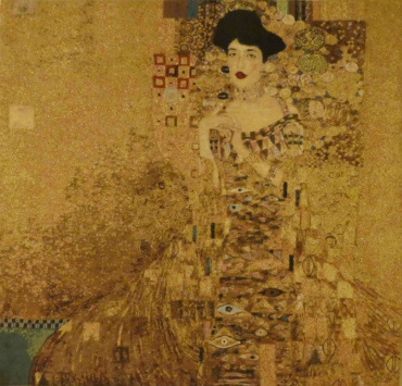 Adele Bloch-Bauer tapestry - Gustav Klimt portrait - Art Nouveau