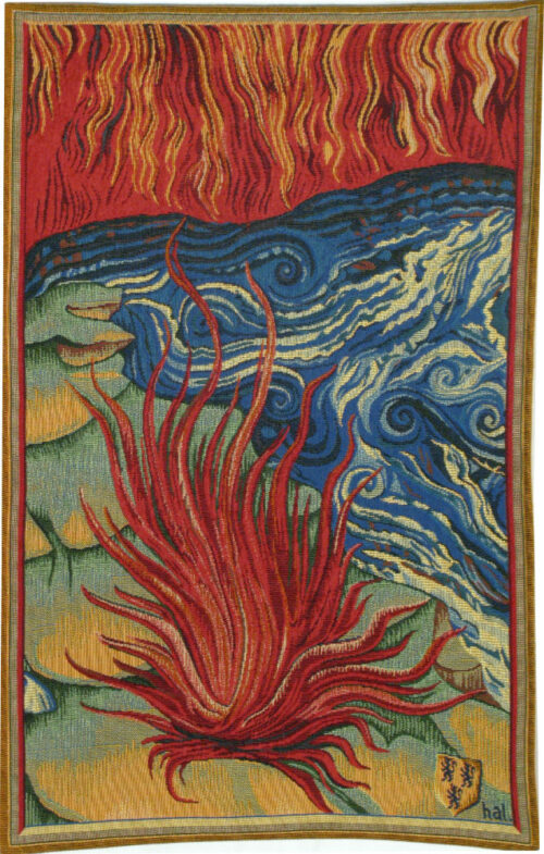 Apocalypse Tapestry Fire - Nicolas Bataille tapestries