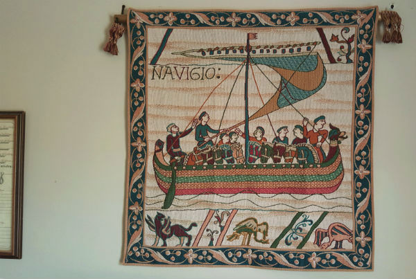 Bayeux Tapestry Navigio wallhanging
