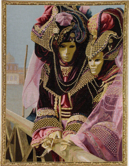 Carnival of Venice tapestry - Venetian wall tapestry