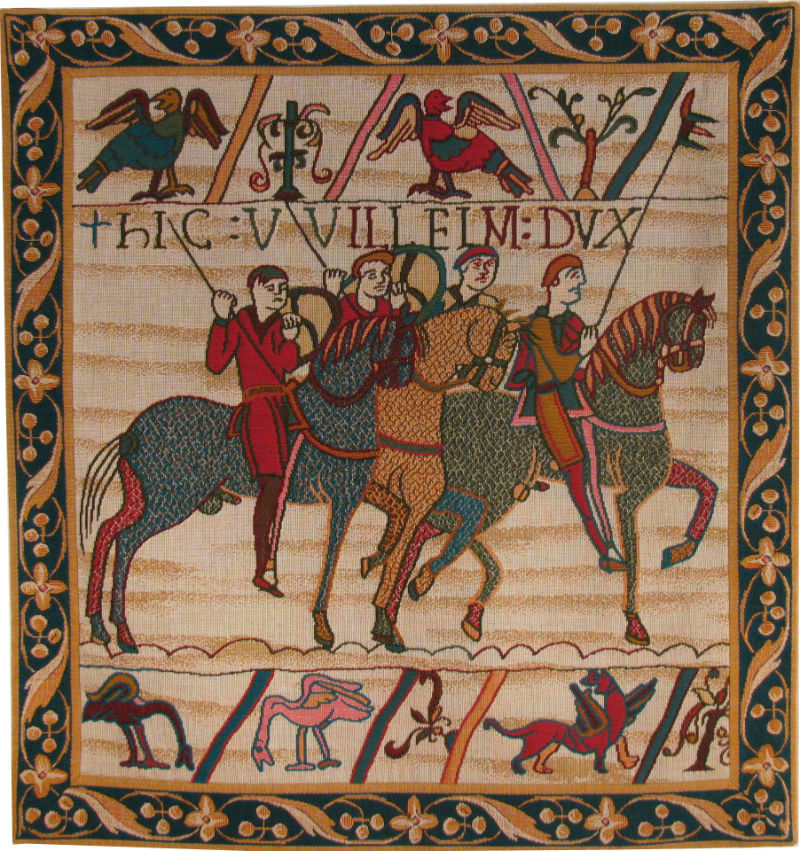 The Bayeux Tapestry horses William the Conqueror