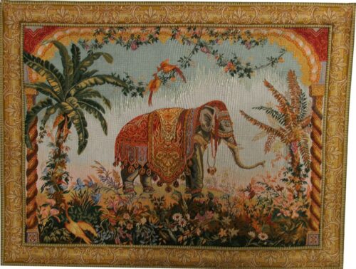 The Elephant tapestry - French wall tapestries