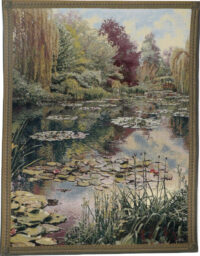 Monet's Garden tapestry 2 - Belgian wall tapestries