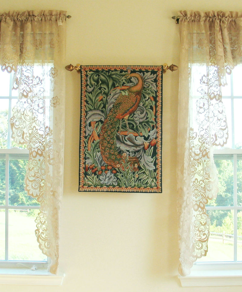 The Peacock Tapestry The Forest Wall Hanging William Morris Tapestries 7717