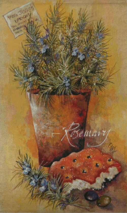 Rosemary tapestry - contemporary wall hanging tapestries