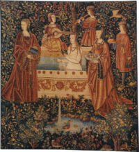 The Bath tapestry - La tenture de la Vie Seigneuriale tapestries