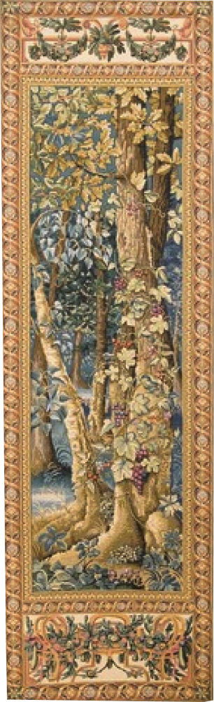 Timberland tapestry - Wawel tapestries - Belgian portiere