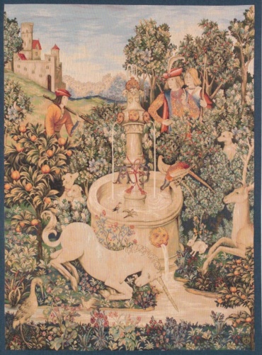 The Unicorn at the Fountain