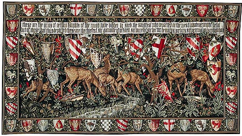 Search for the Unicorn tapestry - Burne-Jones tapestries