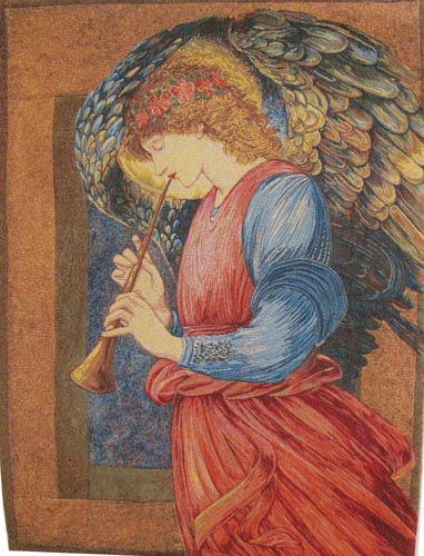 An Angel tapestry - Burne-Jones tapestries