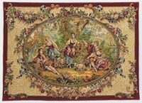 Country Gathering tapestry - Francois Boucher tapestries