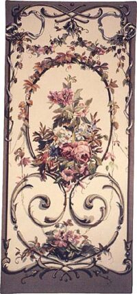 Jessica grey tapestry - Belgian tapestry wallhanging