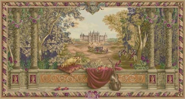 The Royal Palace tapestry - Verdure au Chateau wall hanging