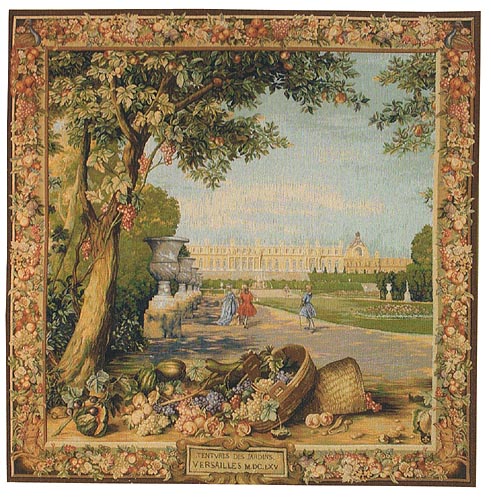 Versailles Promenade - square tapestry