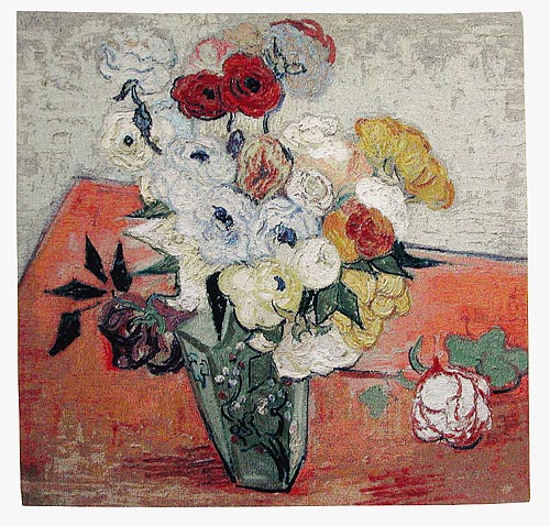 Van Gogh Fleurs tapestry - Van Gogh tapestries