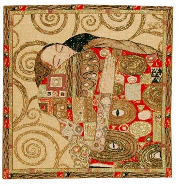 The Accomplishment tapestry - from a Gustav Klimt painting