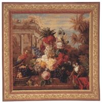 Exotic Bouquet square tapestry - Jan Frans van Dael