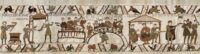 The Bayeux Tapestry Banquet - medieval tapestry