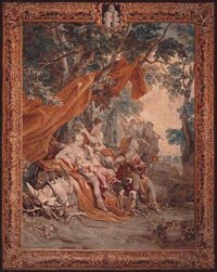 Diana tapestry - classical wall tapestries