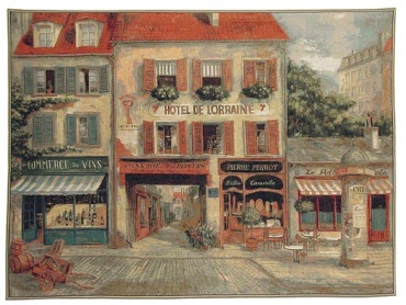 Hotel de Lorraine tapestry - Fabrice de Villeneuve