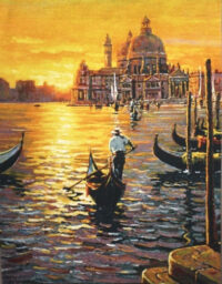 Day Ends at Venice tapestry - Pejman wall tapestries