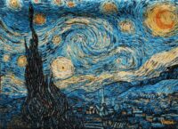 Starry Night tapestry - Vincent van Gogh