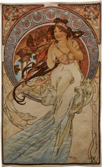 Alphonse Mucha tapestries