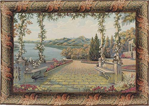 Lake Como tapestries - Villa d'Este tapestry wallhangings