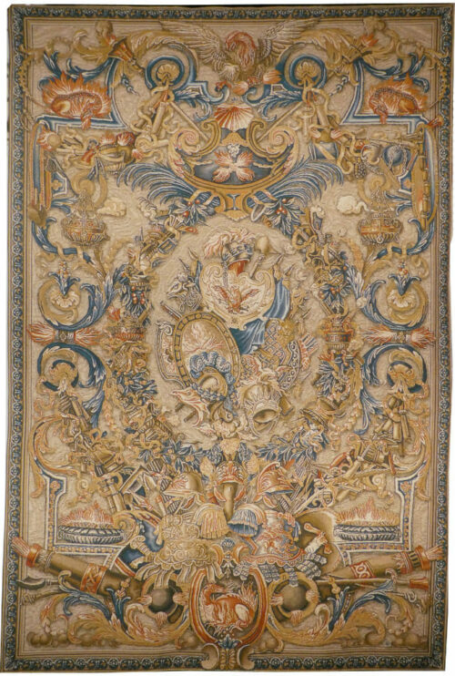 Le Feu tapestry - Palace of Versailles Belgian wall-hanging