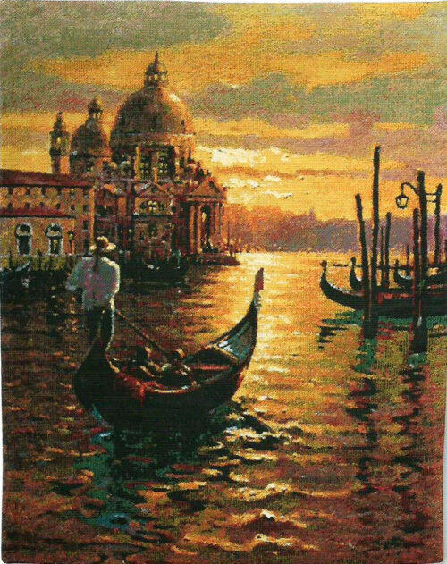 Venetian Sunset tapestry - Venice wall-hanging - Bob Pejman