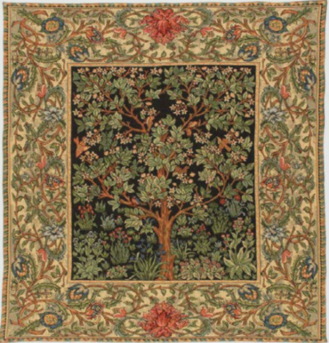 Morris Tree of Life throw - from the tapestry by William Morris