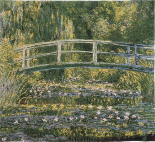 Claude Monet Pont de Giverny tapestry - Pont Japonais
