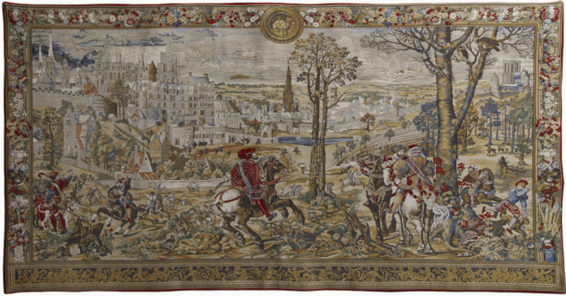 Medieval Knights And Castles Tapestries Tapestry Wallhangings