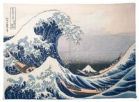 The Great Wave off Kanagawa tapestry - La Vague d'Hokusai