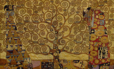 Gustav Klimt Stoclet Frieze tapestry - Italian wall-hanging