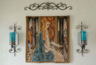 Arts and Crafts tapestry wall-hangings - William Morris, Edward Burne-Jones and other Arts & Crafts tapestries