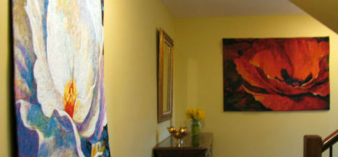 Contemporary wall tapestries - fine art, floral and landscapes