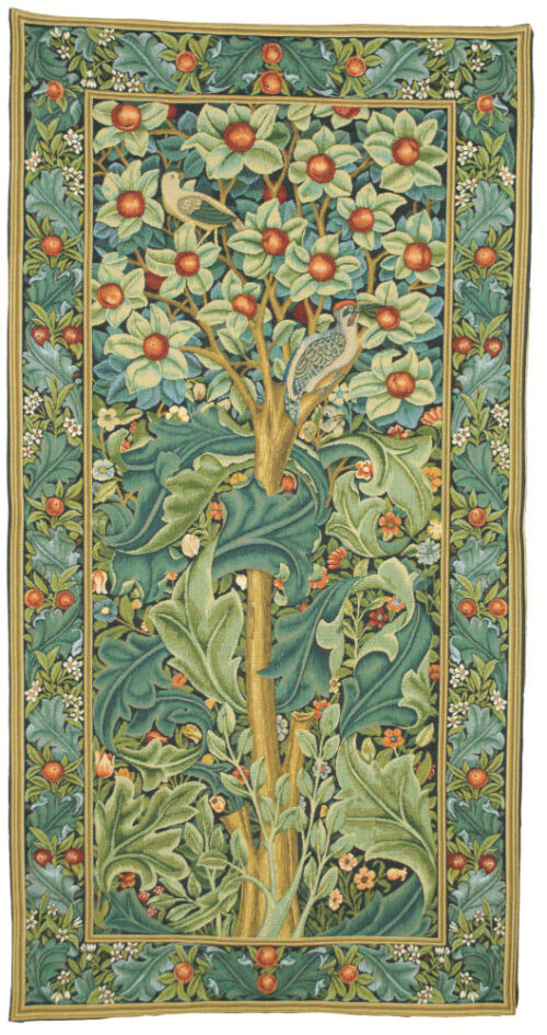 The Woodpecker tapestry by William Morris - Arts and Crafts design