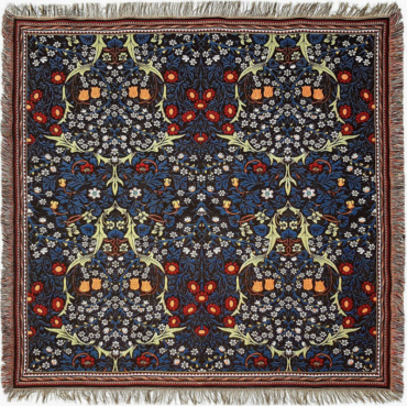 Blackthorn throw by William Morris - Morris & Co textiles