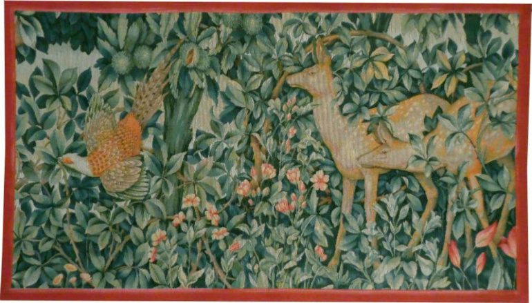 William Morris tapestries - Arts and Crafts tapestry wall-hangings