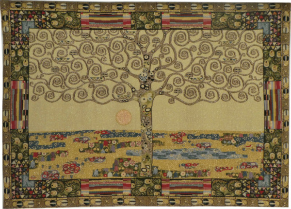 Klimt Tree of Life tapestry