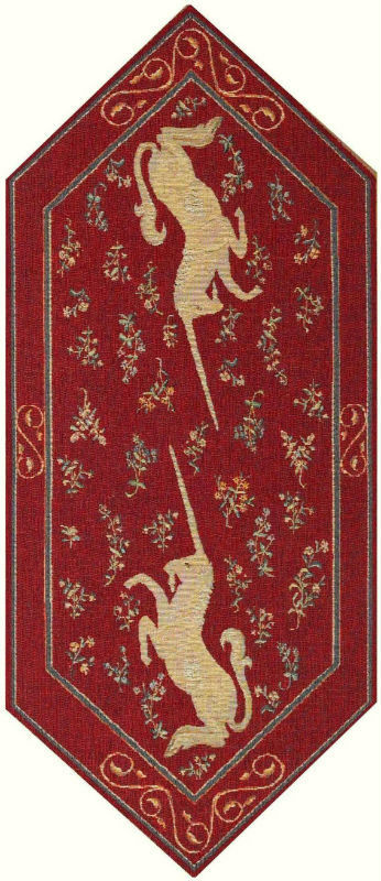 Short Unicorns table runner